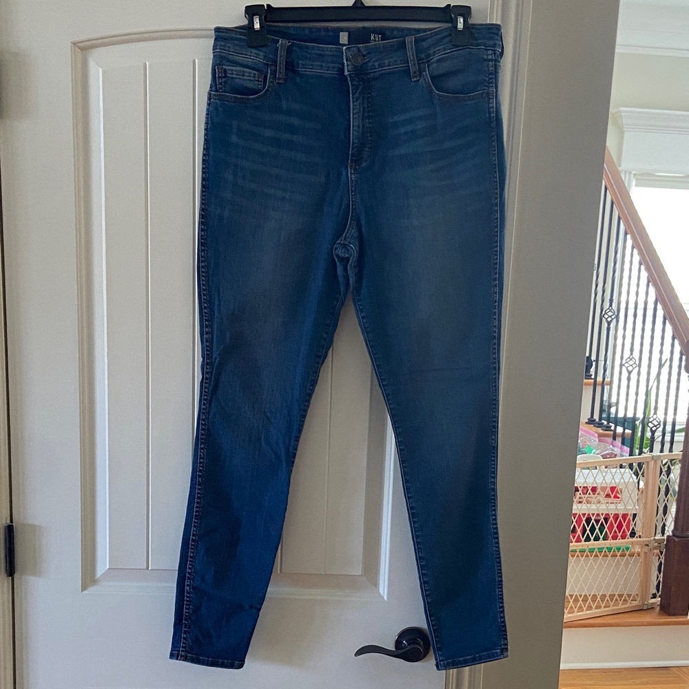 Kut from the Kloth Dark Blue Skinny Jeans